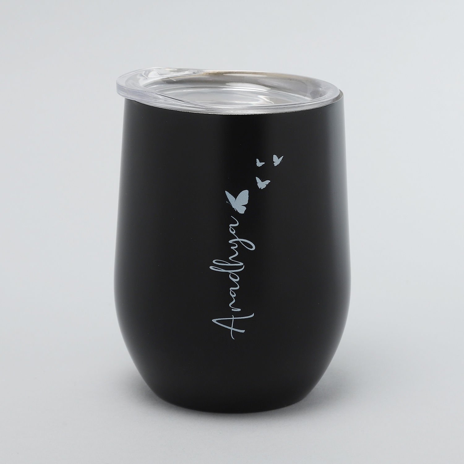Personalised Name Black Mug - product view 4